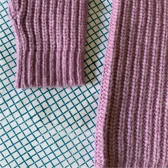 Anthropologie Alpaca Sweater velvet by graham spencer Abbott cardigan XS NEW - Picture 10 of 14